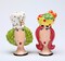 Ceramic Chef Lady Salt & Pepper Shakers, Home Décor, Gift for Her or Mom, Gift for Friend or Coworker, Gift for Chef, Kitchen Décor